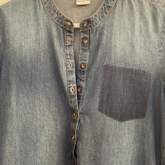 Jacqueline de Yong denim style dress. Very light for summer. Size S- worn once - Picture 4 of 6